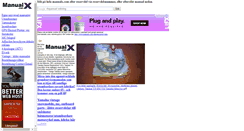 Desktop Screenshot of manualx.com